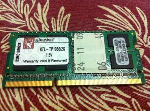 Memoria RAM para Notebook 2gb ddr3