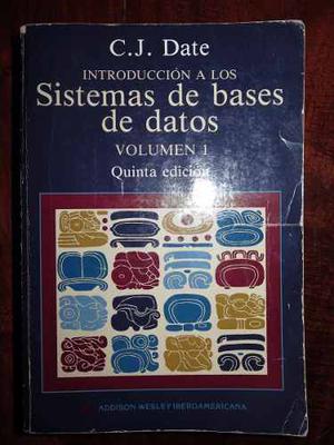 Sistemas De Bases De Datos - Date - Excelente Estado Envios