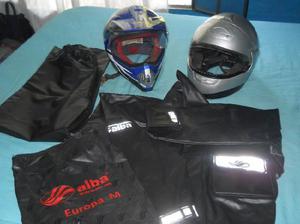 Traje De Lluvia Y Cascos Para Moto. entrega Capital Federal