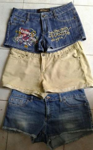 VENDO 3 SHORES RAPSODIA, LEVIS Y ED HARDY.