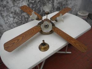 VENTILADOR DE TECHO CON LUCES Y TULIPAS