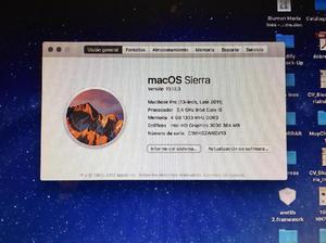 Vendo MacBook Pro 13 pulgadas late 2011. NO PERMUTO.