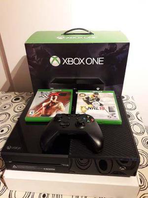Xbox One 500gb 2 Juegos Fisico,joystick Y C/accesorios S/uso