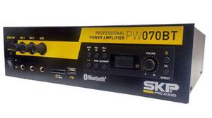 Amplificador De Linea Skp Pw-070bt 80w Usb Bluetooth _s
