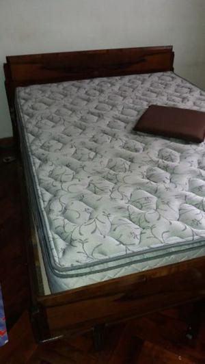 CAMA 2 PLAZAS + COLCHON