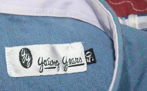 Camisa Young Years Azul Manga Corta