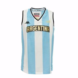 Camiseta Basquet Kappa Cabb Argentina Oficial Rio 