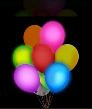 Globos con luz led x60 marca Cienfuegos