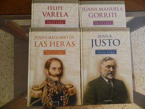 LIBROS GRANDES PROTAGONISTAS DE LA HISTORIA ARGENTINA -