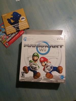 Mario Kart Wii Original (Juego + Volante + Instrucciones)