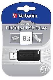 PENDRIVE VERBATIM 8 GB $180