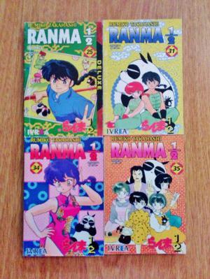 Ranma 1/2 Manga Ivrea Tomos Dobles