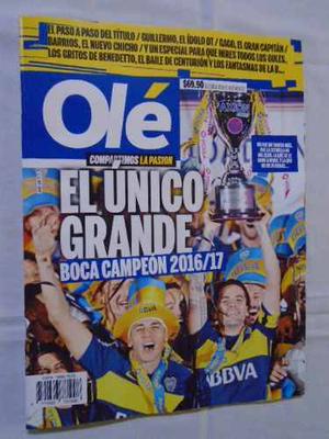Revista Ole - Boca Campeon !! El Unico Grande