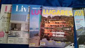 Revistas Living y Lugares  para el consultorio