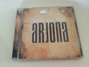 Ricardo Arjona CD Original Quién dijo ayer