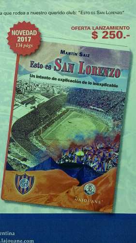 San Lorenzo - Libro Esto Es San Lorenzo