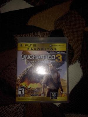 Vendo juego PS3: Uncharted 3