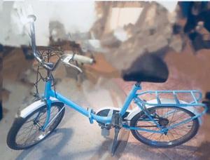 dueña bici plegable simil gracielita (INDUSTRIA ARGENTINA)