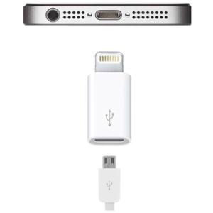 Adaptador MicroUSB a Ligthning IPhone