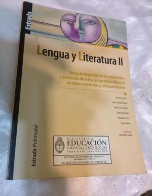 LIBRO LENGUA Y LITERATURA 2 - EDICION 