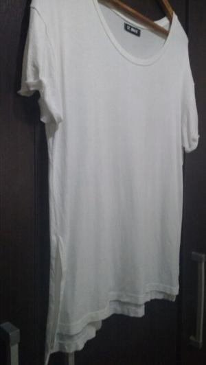 Remera elastizada t m nueva