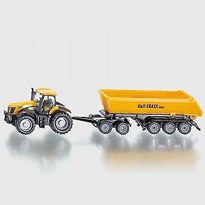 SIKU 1858 TRACTOR JCB DOLLY AND TIPPING 1:87