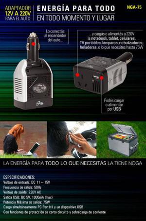 Tene 220v en tu AUTO