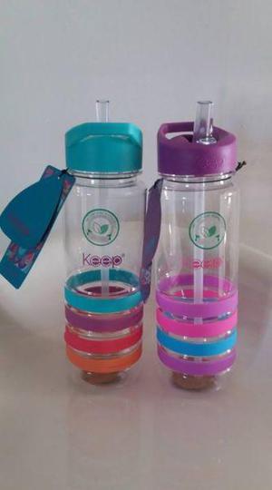 Botella KEEP Capacidad 750 Ml Libre BPA Varios Colores