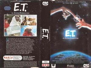 Busco VHS Nuevo y sellado de E.T. EL EXTRATERRESTRE