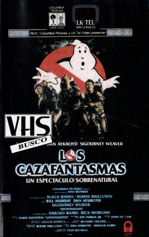 Busco VHS Nuevo y sellado de LOS CAZAFANTASMAS