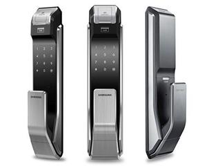 Cerradura Electronica Digital Biometrica Samsung Shs P718
