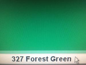 Gelatina Filtro Acetato Color Verde N° 327 De 61 X 53 Cm