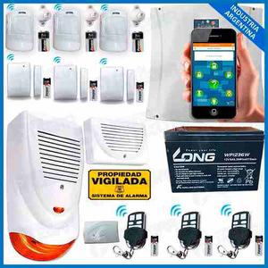 Kit Alarma Gsm Casa H Inalambrica Domiciliaria Programa