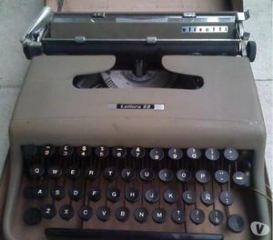 MAQUINA DE ESCRIBIR OLIVETTI, ORIGINAL !! PARA ENTENDIDOS,