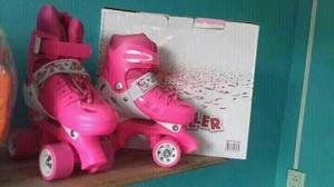 Patines Rosas Adaptables