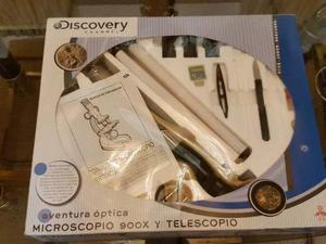 Telescopio Y Microscopio Discovery. Casi Nuevo