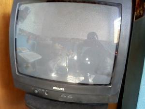 Televisor philips "21" pulgadas, con control remoto (usado)