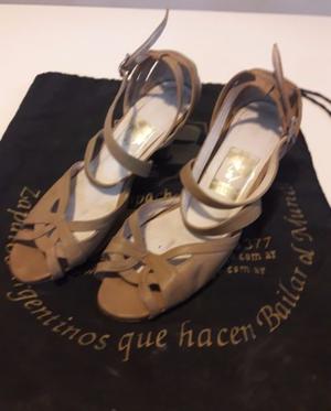 Zapatos de Tango N°38. De Cuero. Impecables!