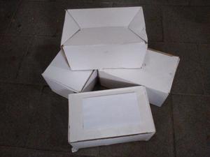 5 Cajas de carton micro corrugado