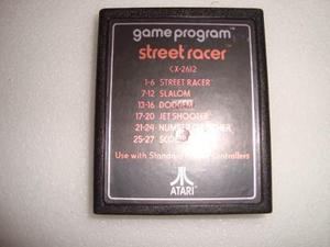 Atari Cartucho Street Racer Cx2612-con 5 Juegos En Caballito
