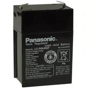 Bateria Panasonic 6v 4.5ah Luz De Emergencia Ups Alarma Auto