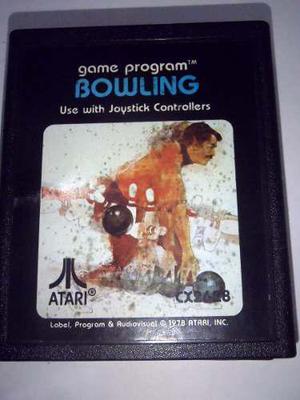 Bowling Cartucho Atari 2600 Rarity 2 Funcionando