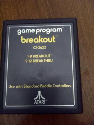 Breakout Cartucho Atari 2600 Rarity 2 Funcionando