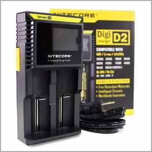Cargador Digital Nitecore D2 Pila Bateria 18650 26650 Doble