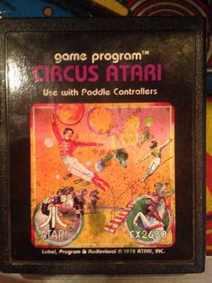 Cartucho Juego Atari 2600 - Circus Atari