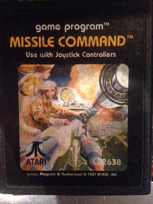 Cartucho Juego Atari 2600 - Missile Command