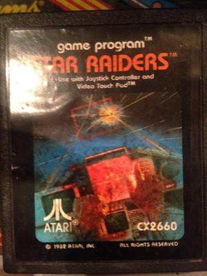 Cartucho Juego Atari 2600 - Star Raiders