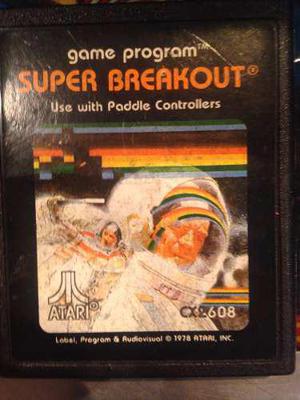 Cartucho Juego Atari 2600 - Super Breakout