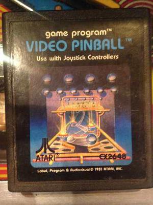 Cartucho Juego Atari 2600 - Video Pinball