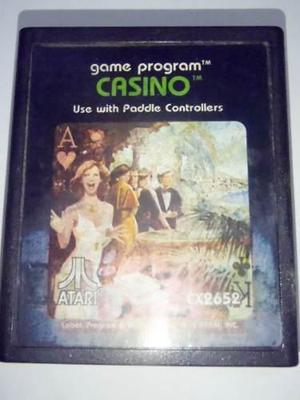 Casino Black Jack Juego Para Atari 2600 Rarity 1 Funcionando